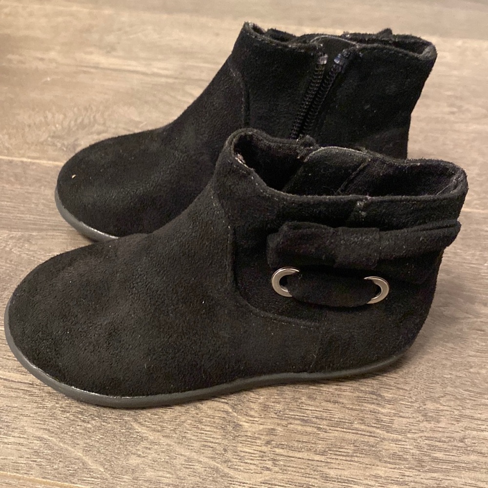 Black Toddler Ankle Boots
